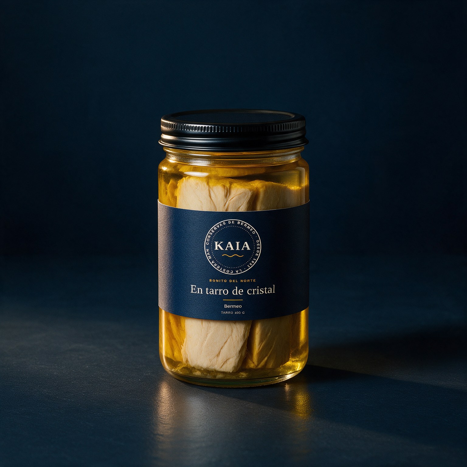 Tarro de cristal KAIA de lomos de bonito